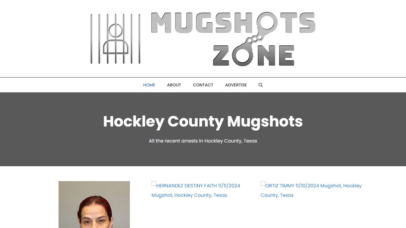 Hockley County Mugshots Zone